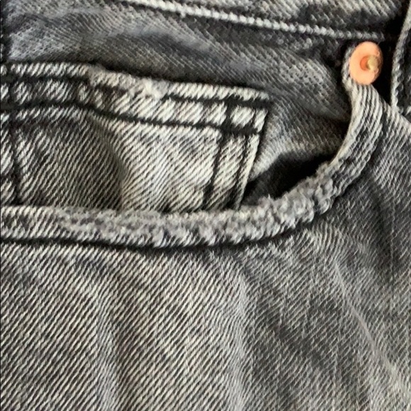 WE THE FREE Denim Shorts in Faded Black Color. - Picture 8 of 9